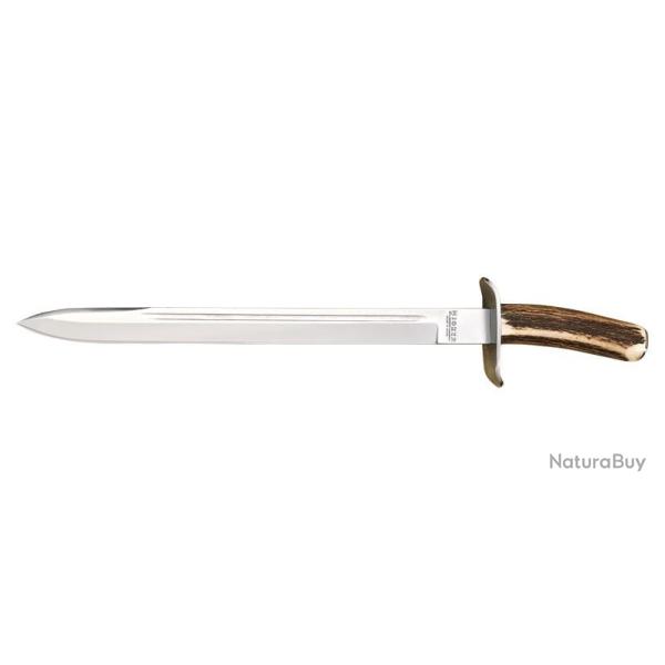 Dague de chasse Joker 33 cm bois de cerf