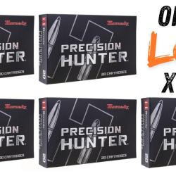 Lot munitions Hornady Precision Hunter ELD-X 178g - Cal. 308 Win - X100 munitions