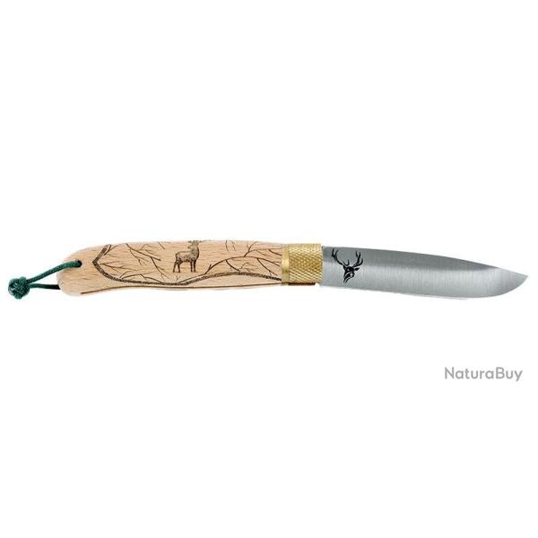 Couteau Dcal Collection srie chasse focus cerf