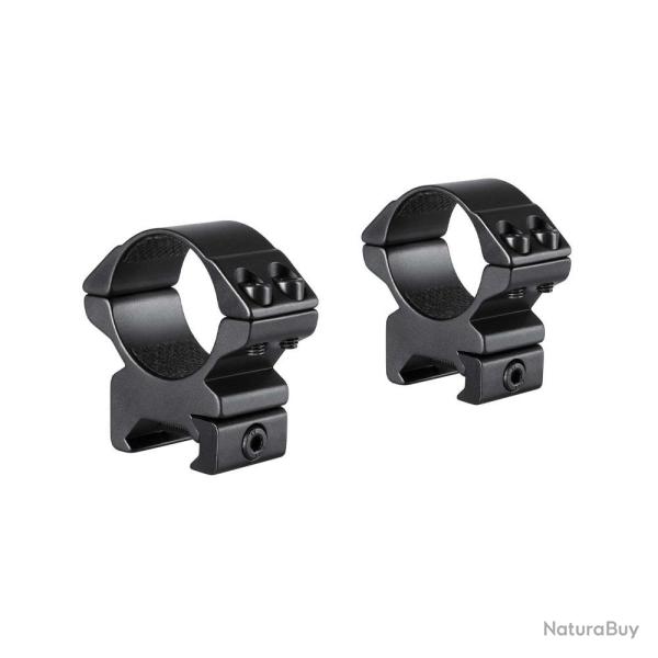 Colliers Hawke Medium pour 30 mm, empreinte weaver/picatinny