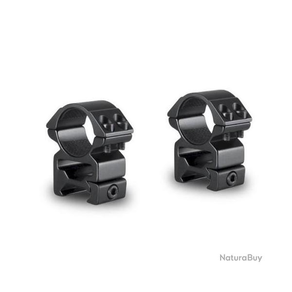 Colliers Hawke Haut pour 30 mm, empreinte weaver/picatinny