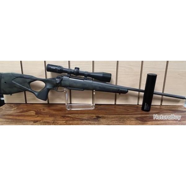 Occasion Sako S20 Strata cerakote Cal. 7 Rem Mag + Lunette Kahles Helia 3.5-18x50i + MDS Hausken