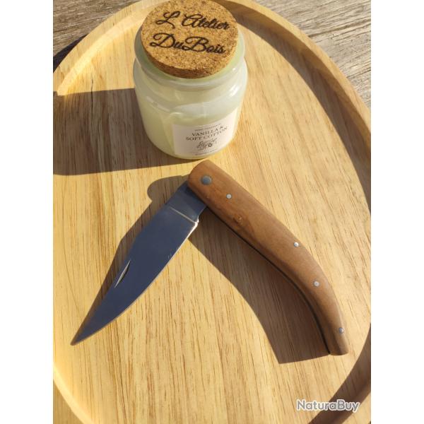 couteau Pliant en bois personnalisable 2