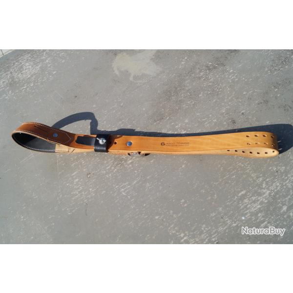 bretelle cuir  de tir  Walter Gehmann