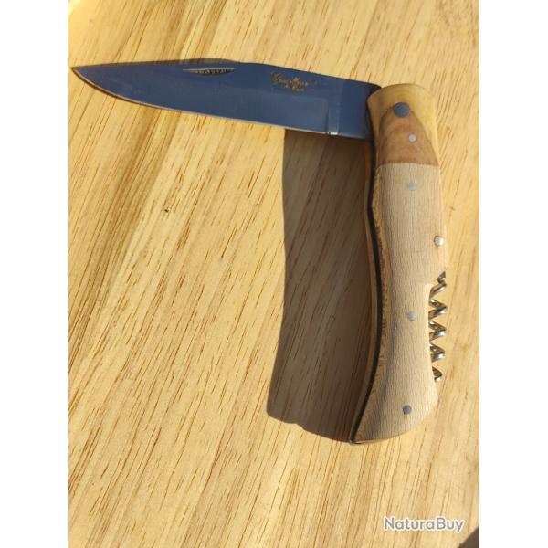 couteau Pliant en bois personnalisable 3