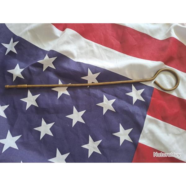 DESTOCKAGE : Baguette de nettoyage laiton pour PM Thompson M1 /1928 US ARMY militaria 100% ORIGINAL