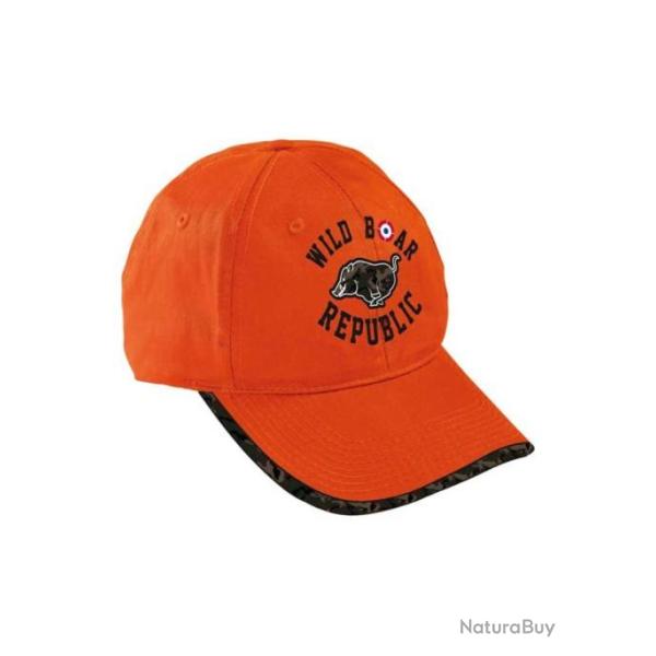 Casquette PERCUSSION WILD BOAR ORANGE