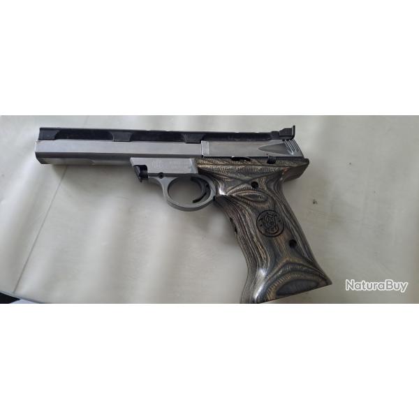 Plaquette bois smith et wesson 22