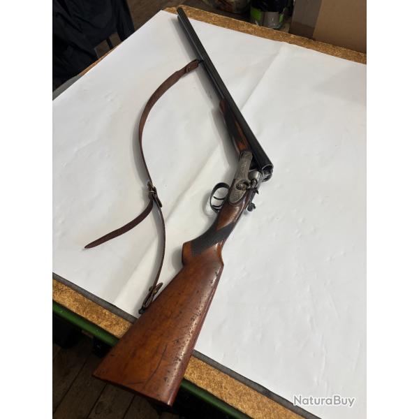 Fusil de chasse  chien