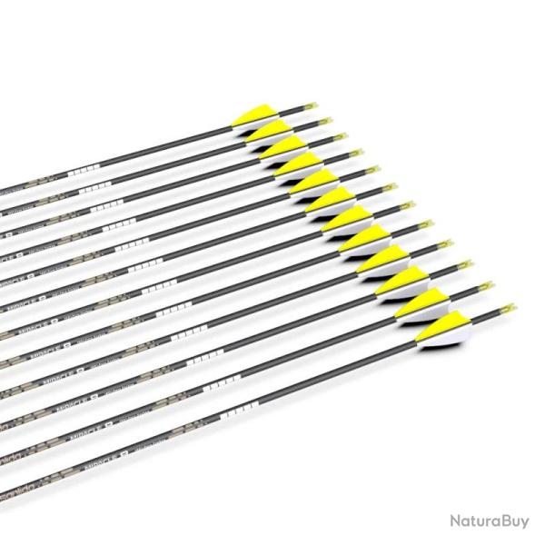 Fleches Carbone Sanlida Hero Classique - 550 / 008