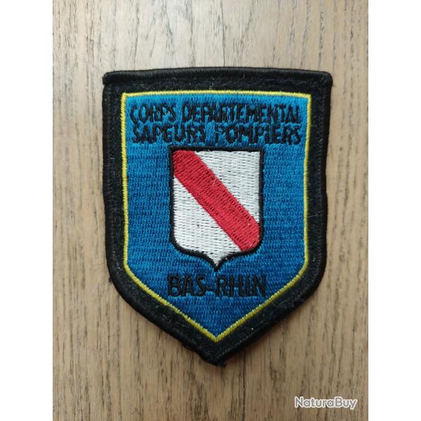 �cusson d'�paule brod� SP Bas Rhin