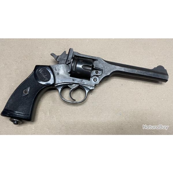 Revolver Webley Scott 38 S&W