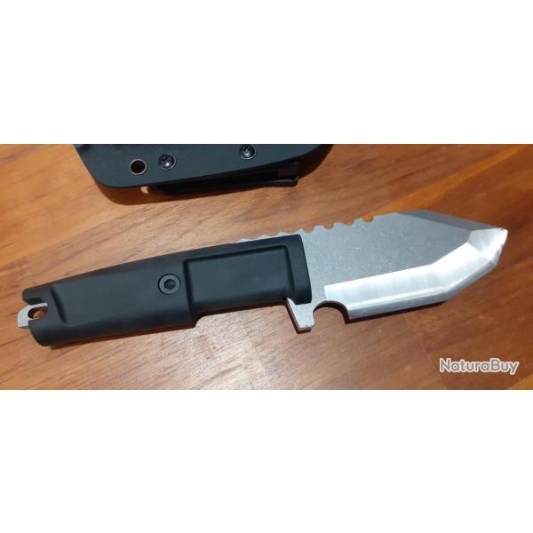 Couteau tactique trs robuste type Extrema Ratio, lame tanto