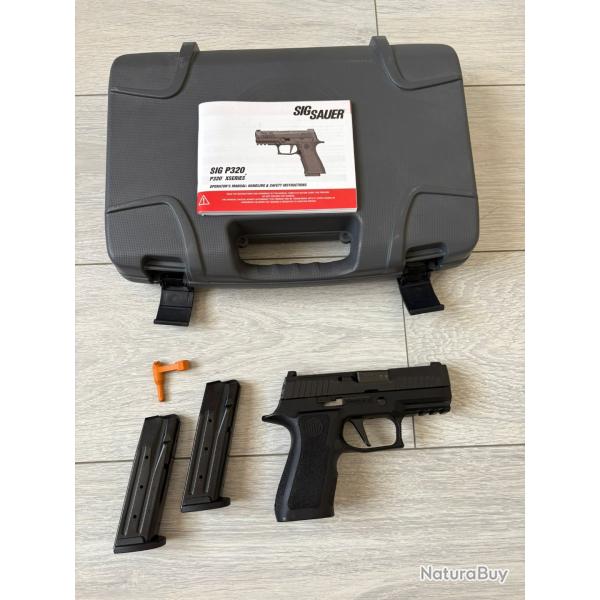 PISTOLET SIG SAUER P320 XCOMPACT C/9mm
