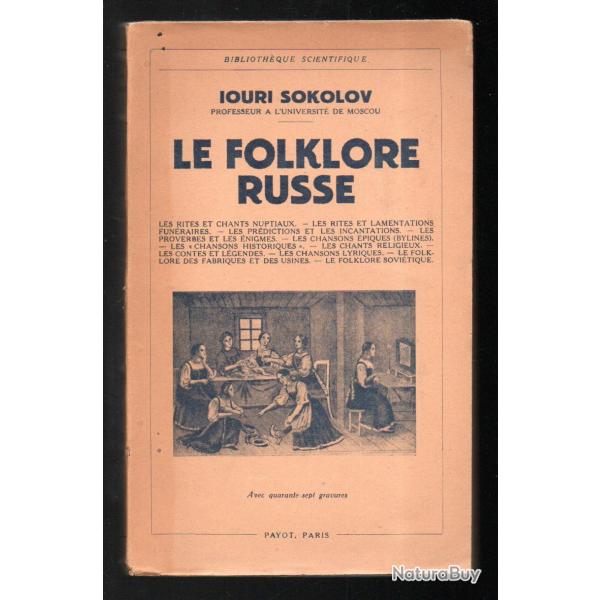 le folklore russe de iouri sokolov , rites divers