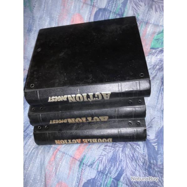 Vends reliures actions Digest et double action