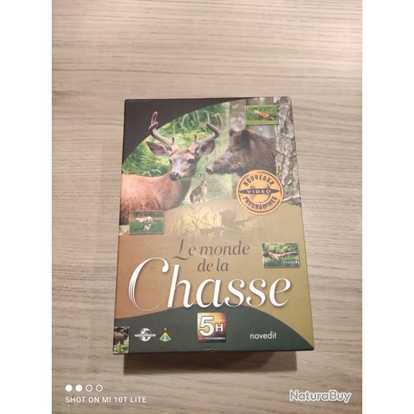 Coffret de 5 DVD de chasse visionn� 1 fois