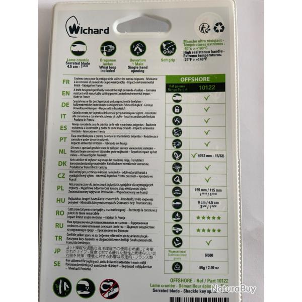 Couteau offshore rando