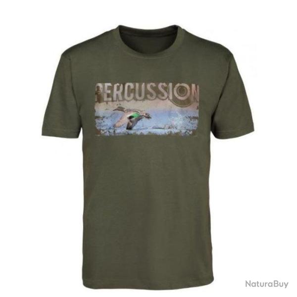 Tee-shirt Percussion S�rigraphie chasse B�casse / S - Canard / 2XL