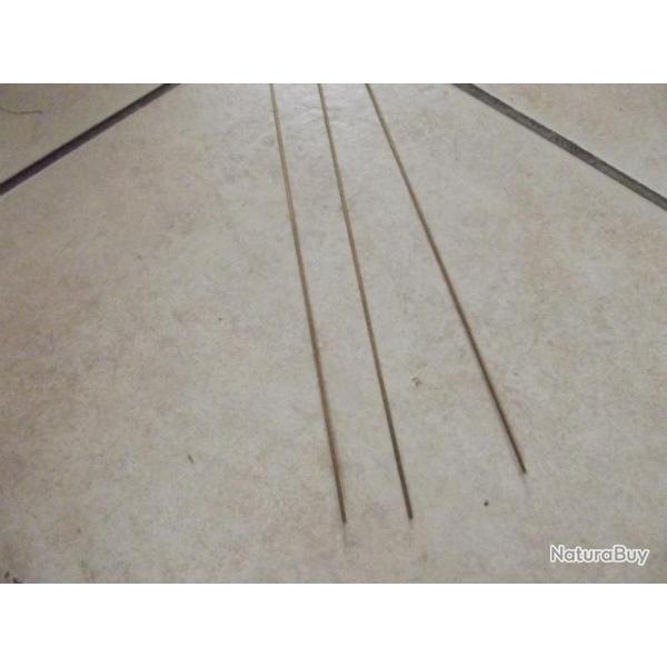 3 baguettes de brasure argent diam�tre 1mm longueur 50cm id�ales restauration armes