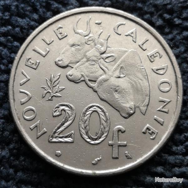 Monnaie Nouvelle Cal�donie - 1970 - 20 francs sans IEOM (Grade : TTB) - Ref N1528