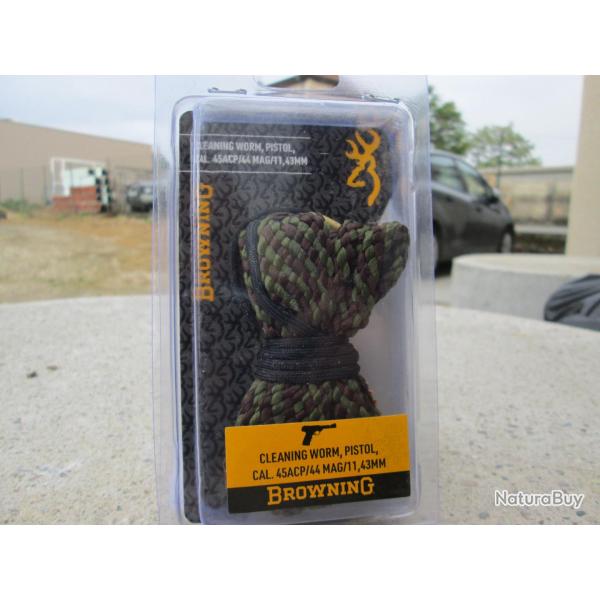 Cordon Bore Snake pour cal 45 ACP 44MAG etc de Browning