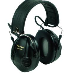 Casque &eacute;lectronique de protection auditive 3M Peltor SportTac