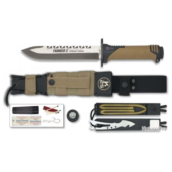 Couteau de survie K25 Thunder II