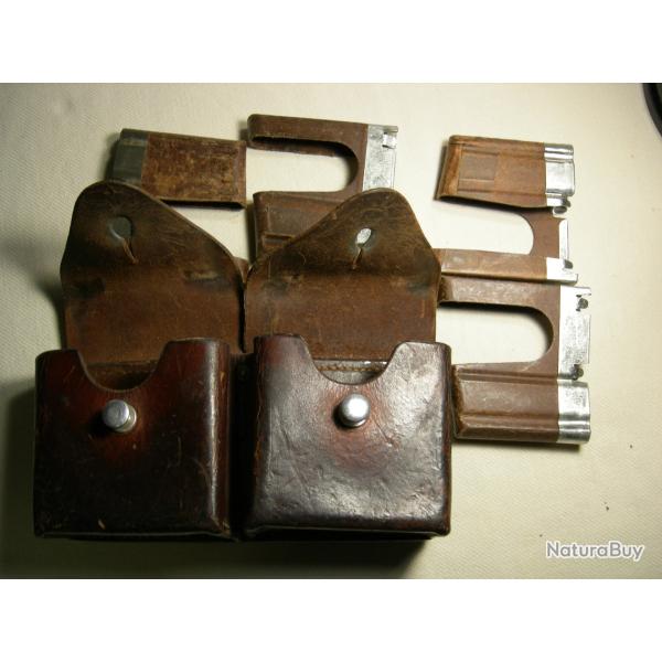 Porte chargettes et quatre chargettes K 31