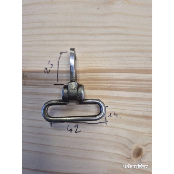 Battant, passant de bretelle de pontet de fusil An 9, An IX, 1816, 1822, T et Tbis, 1842 et 1853�