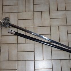 Ep&eacute;e Grande Rapi&egrave;re 17&egrave; S. Mousquetaire