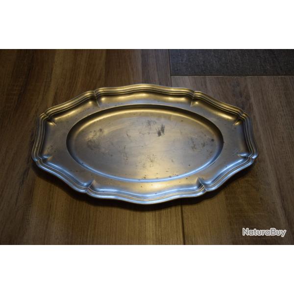 Plat en Etain Ancien 1