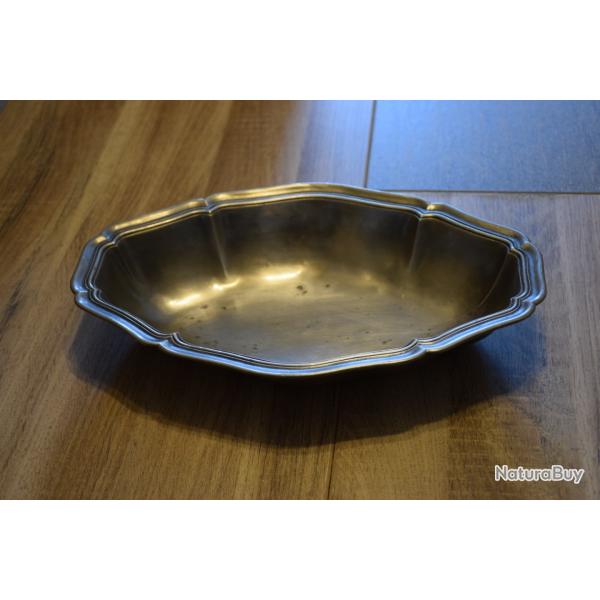 Plat en Etain Ancien 2
