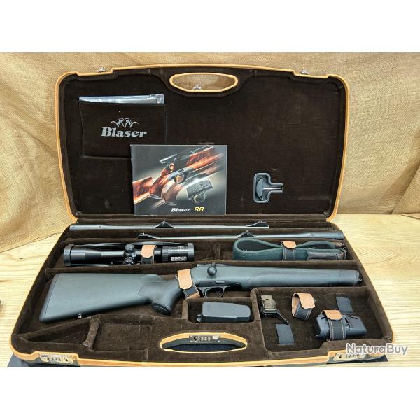 Ensemble carabine BLASER R8 7x64 - 9.3x62