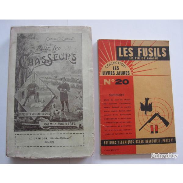 Deux livres anciens sur la chasse