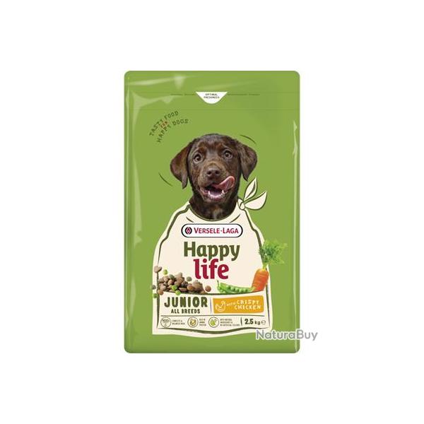HAPPY LIFE JUNIOR POULET 2.5KGS