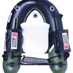 Float Tube Seven Bass Brigad 170cm 120cm Vert / Noir 11,2kg 180kg
