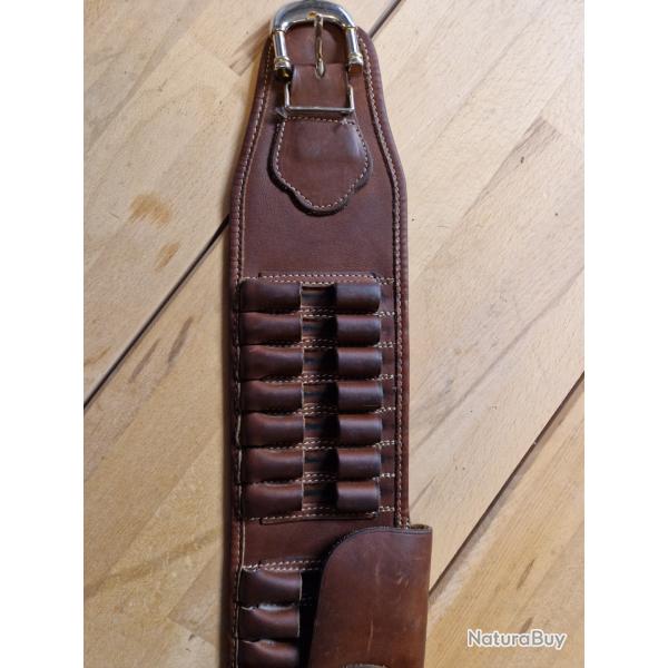 cartouchi�re cuir luxe TUNET balles