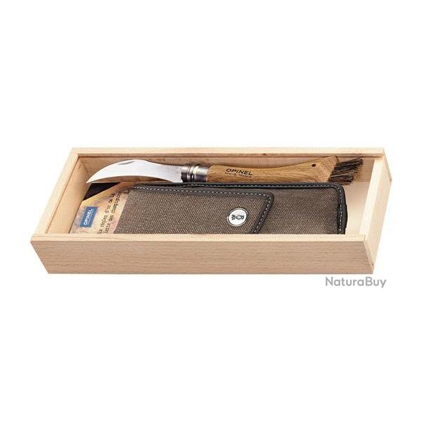 Plumier Opinel Champignon n�8 manche en Olivier lame inox