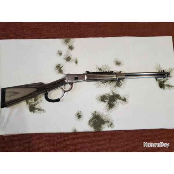 A vendre carabine de levier sous garde Rossi Puma Inox LA Laminated 44 Mag
