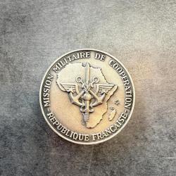 M&eacute;daille de table Mission Militaire de Coop&eacute;ration - R&eacute;publique Fran&ccedil;aise