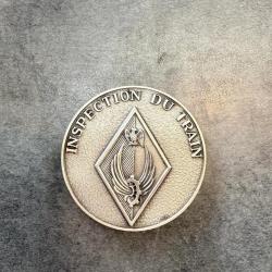 M&eacute;daille de table militaire "Inspection du Train" - Arm&eacute;e Fran&ccedil;aise