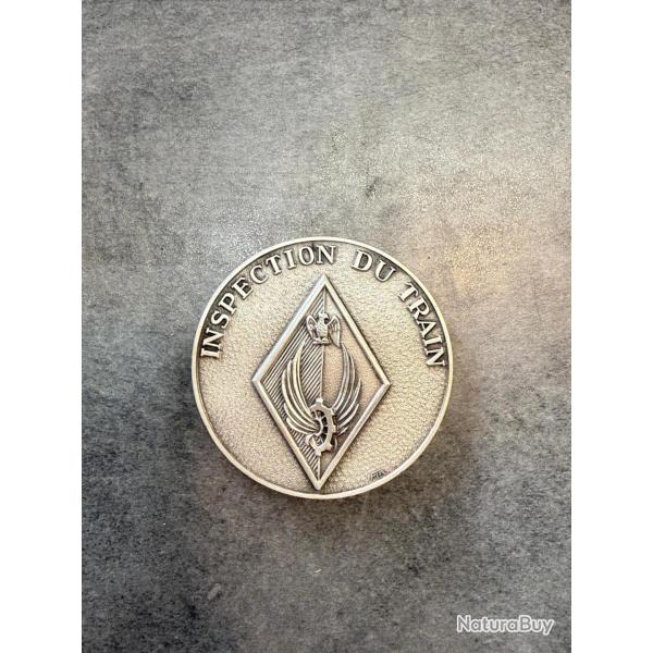 M�daille de table militaire "Inspection du Train" - Arm�e Fran�aise