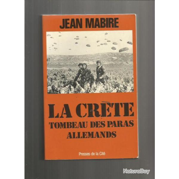 la crte tombeau des paras germaniques . jean Mabire .fallschirm, aroports