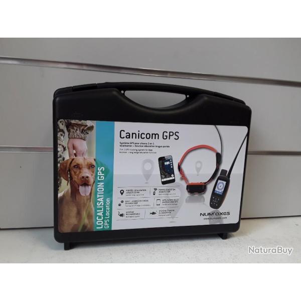 Collier Num axes pour chien CANICOM GPS localisation jusqu'a 30km