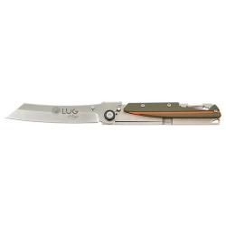 Couteau Lug SP3S Lame Higonokami manche G10 kaki et orange