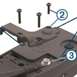 Kit de vis pour antenne de collier GARMIN TT15 T5 