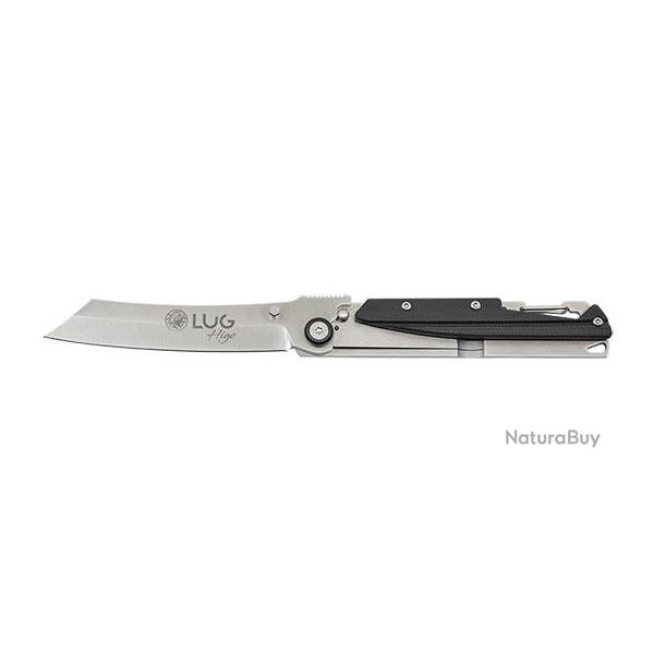 Couteau Lug SP3S lame Higonokami manche G10 noir