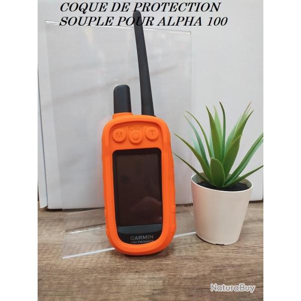 COQUE SILICONE POUR CENTRALE GARMIN ALPHA 100F Gris