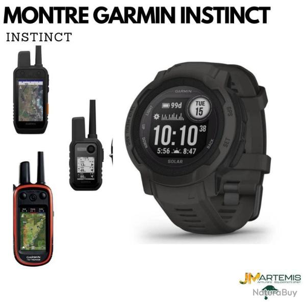 MONTRE GARMIN InstinctGraphite Gray